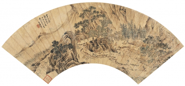 明★ 惲 寿平 花卉扇面 原寸★ 故宮博物院 二玄社 中国 扇面画 古玩 明☆ 惲 寿平 花卉扇面 原寸☆ 故宮博物院 二玄社 中国 扇面画