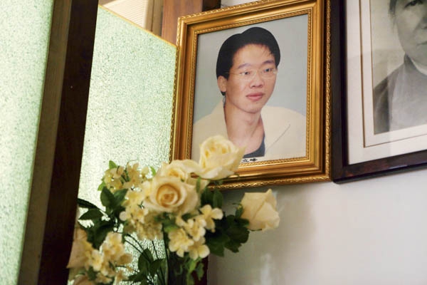 2008年，林立峰患癌症在监狱医院去世，只留下这张照片