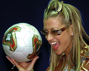 2002年世界杯主题歌的演唱者阿娜斯塔西亚
