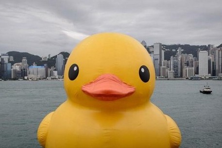 大黄鸭九月将游进京城