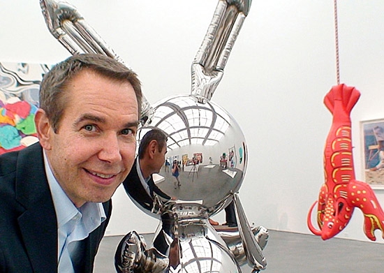 杰夫昆斯搭上ladygaga当代艺术的跨界之举